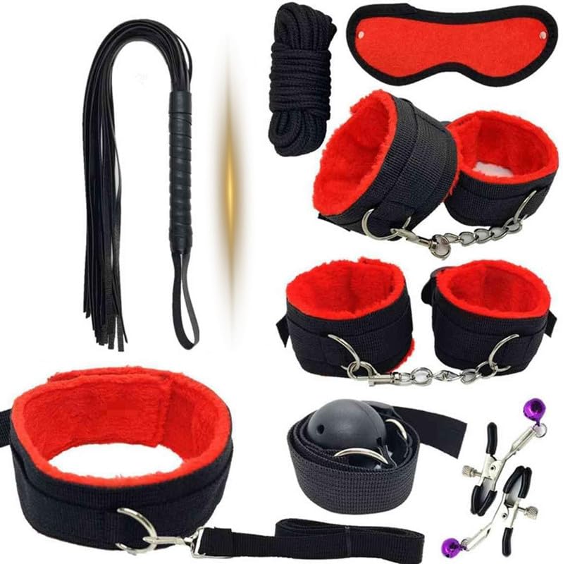 Set d'exercice de hanche en nylon rouge, accessoires de fitness, cadeau pour couple