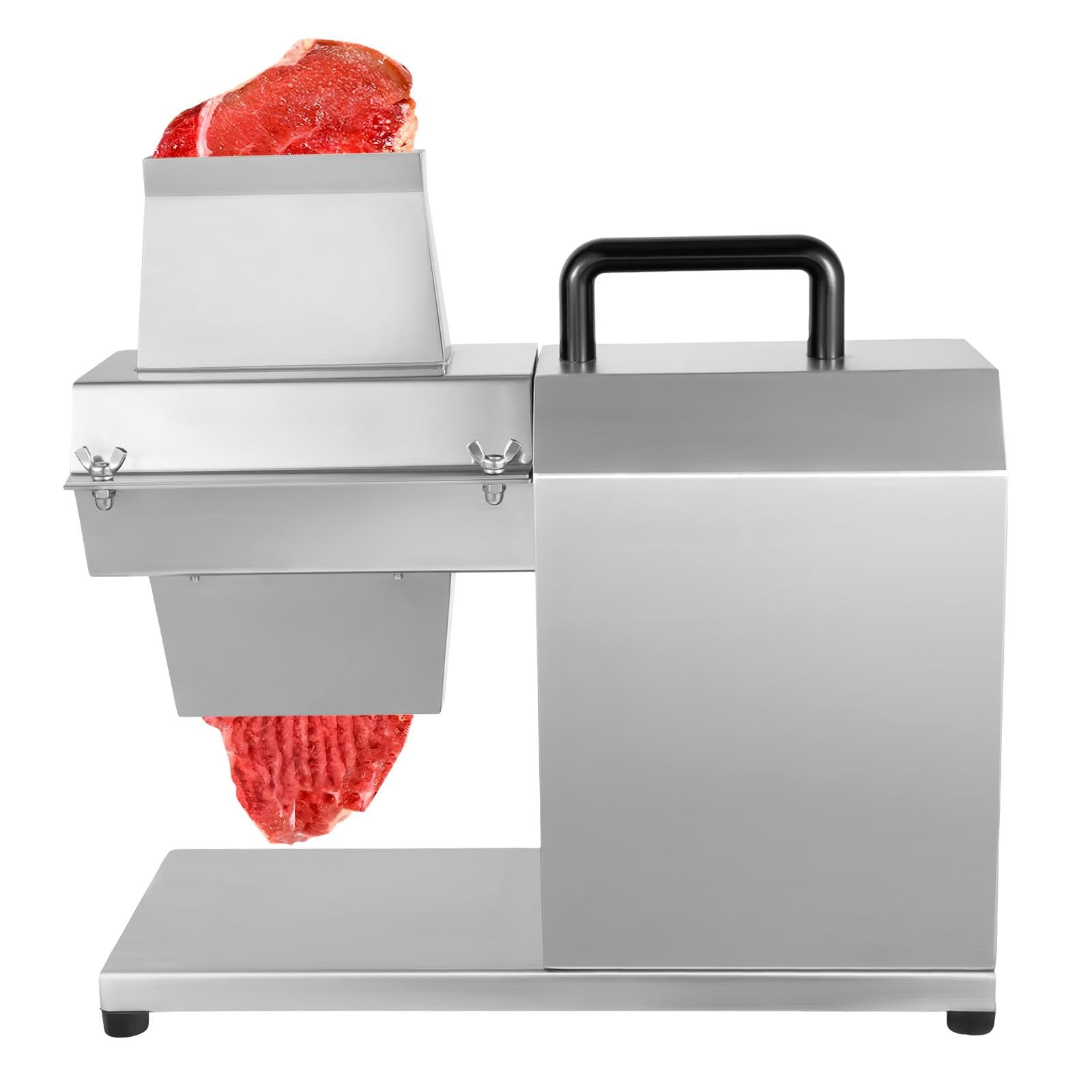 CAIHAOA Commercial Meat Tenderizer, 450W 110V 60HZ Electric Steak Chicken Tenderizer Machine, 304 Stainless Steel Tenderizers Tool for Beef Turkey Chicken Pork(43 * 19 * 42cm)