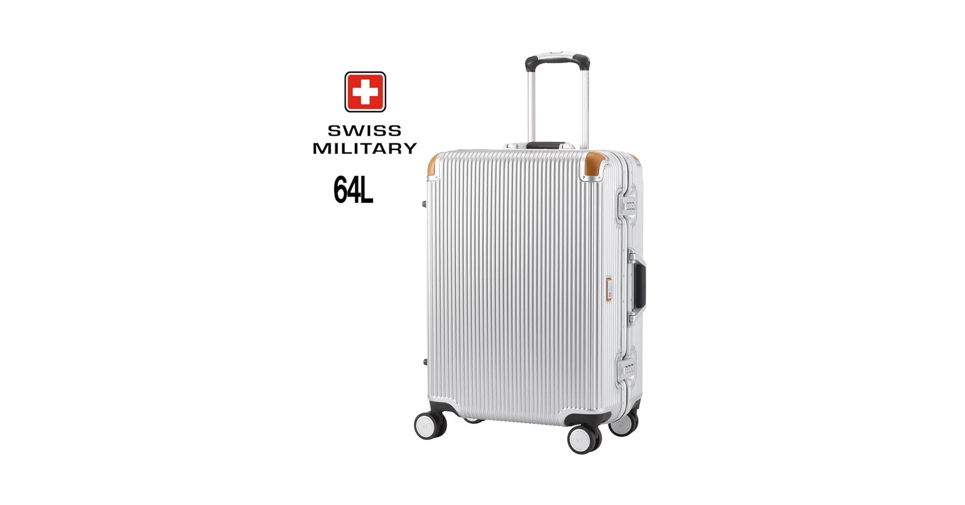 Amazon.co.jp: スイスミリタリー プレミアム スーツケース 64L