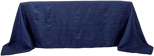 Miniatura 8 de Mantel rectangular de tafetán arrugado de acordeón burdeos de 90 x 132 pulgadas, suministros de decoración para bodas, fiestas, hogar, recepción