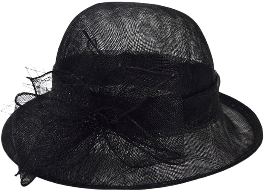Hemp Hat Sun Women's Sunblock Flower Basin Banquet