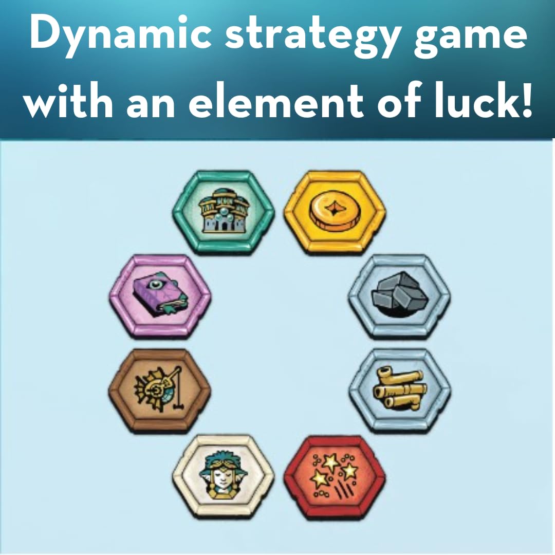 Thames & Kosmos - Pacifica - Strategy Game, Family Game for Games Night Board Game for Adults and Kids For 2 Players, Ages 10+ - Image 3
