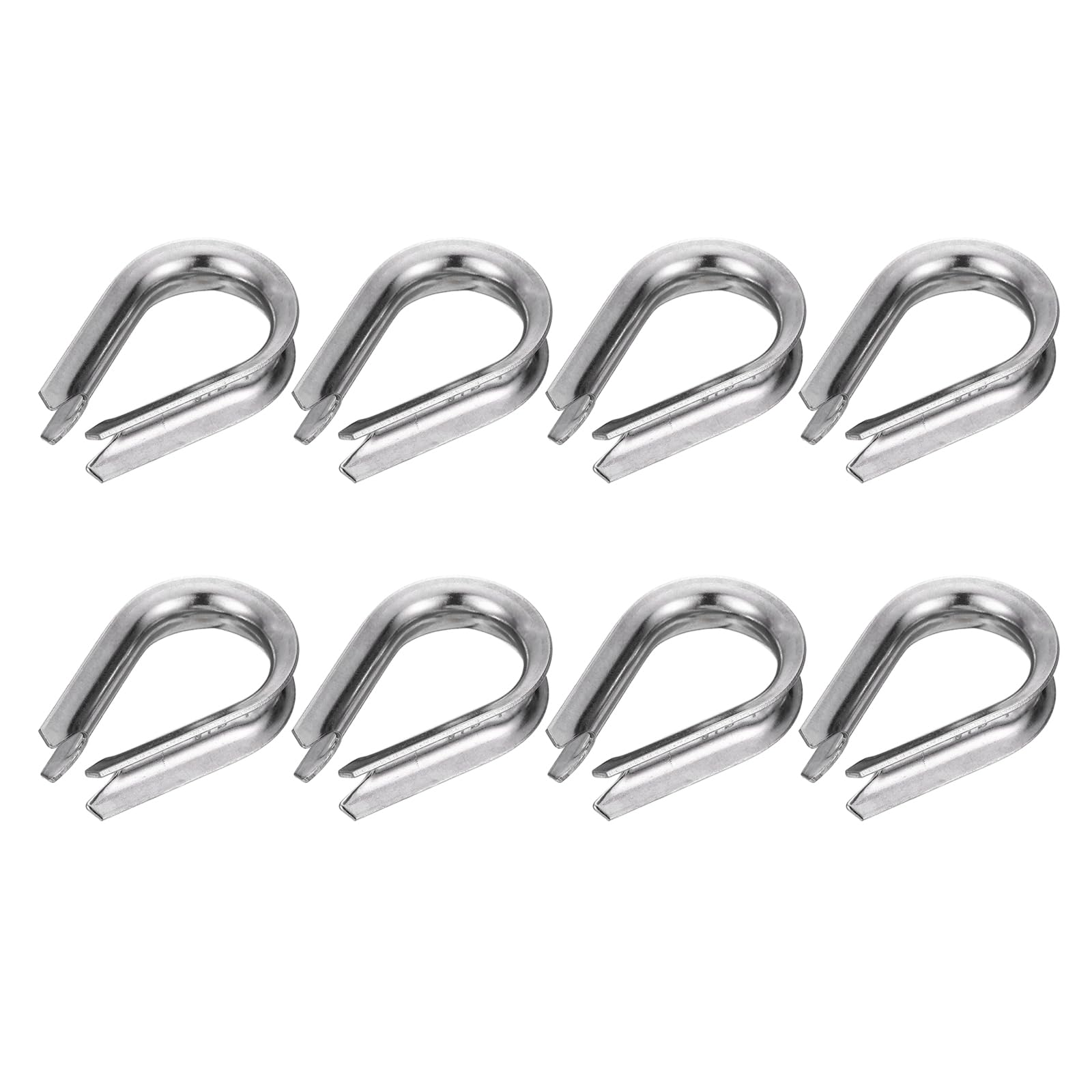 Dé à coudre M10 inox 304 cosse pour câble métallique de 0,95 cm lot de 8
