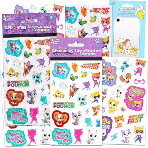 Super Kitties Sticker Pack Bundle image 3