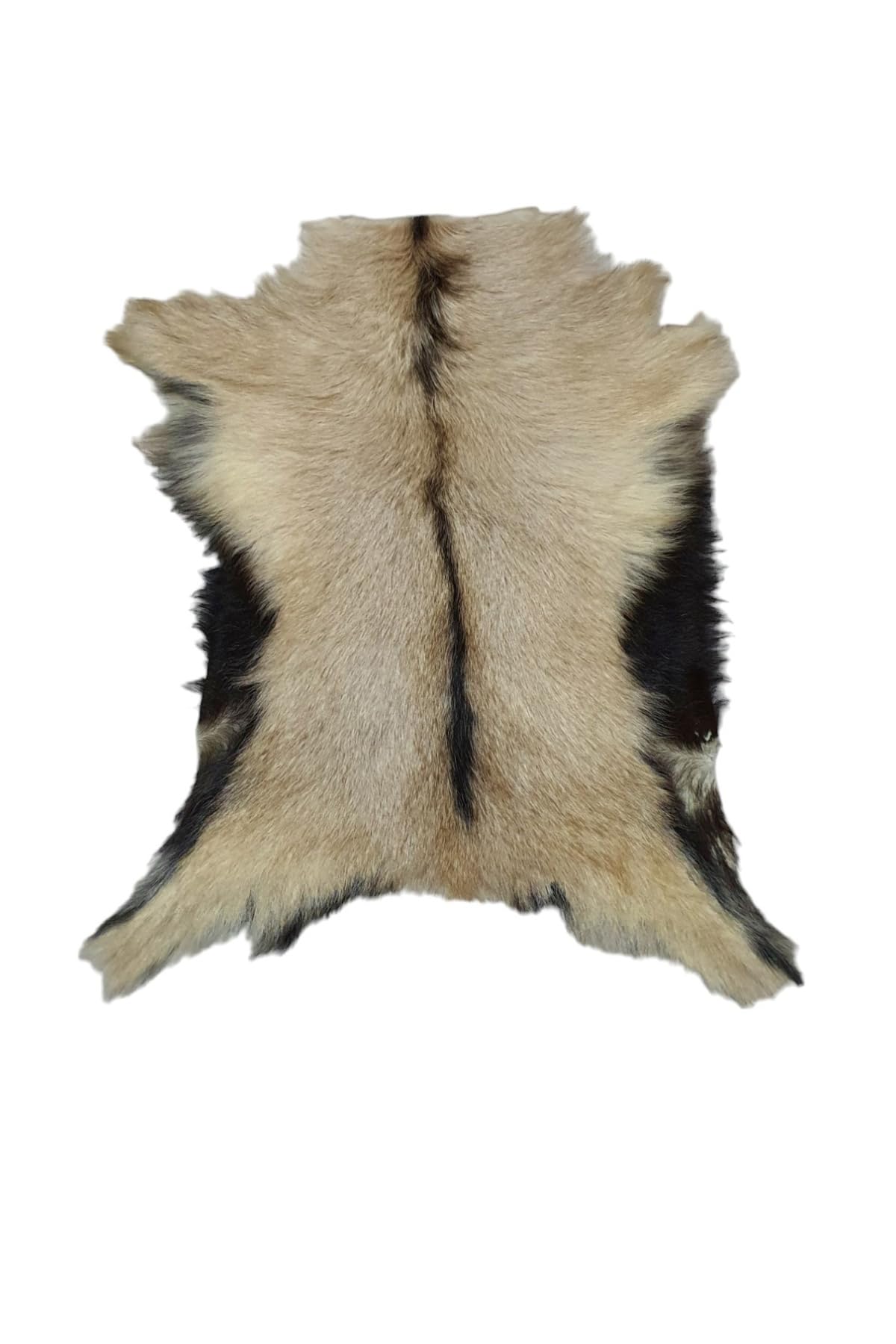 Tapis en peau de chèvre véritable antidérapant et cuir doux SODEF