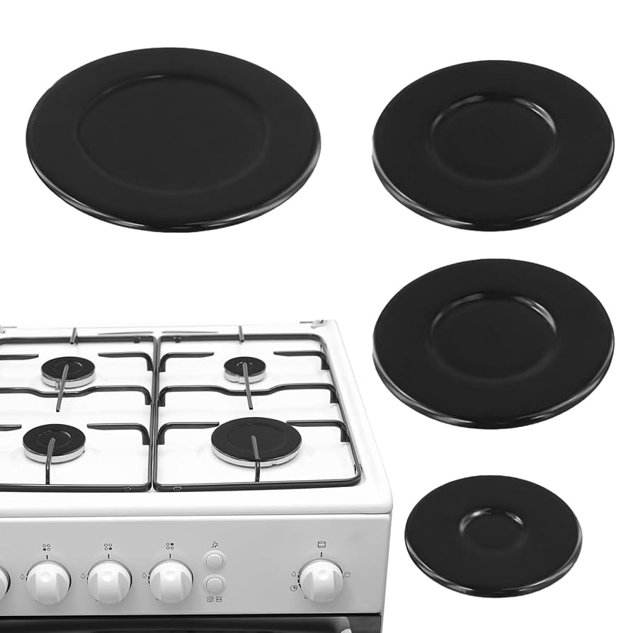 Stove Oven Cooker Gas Hob Burner Flame Cap Burner Covers Gas Burner Caps Gas Cooker With Base Burner Cap Set Gas Burner Parts I2478203648