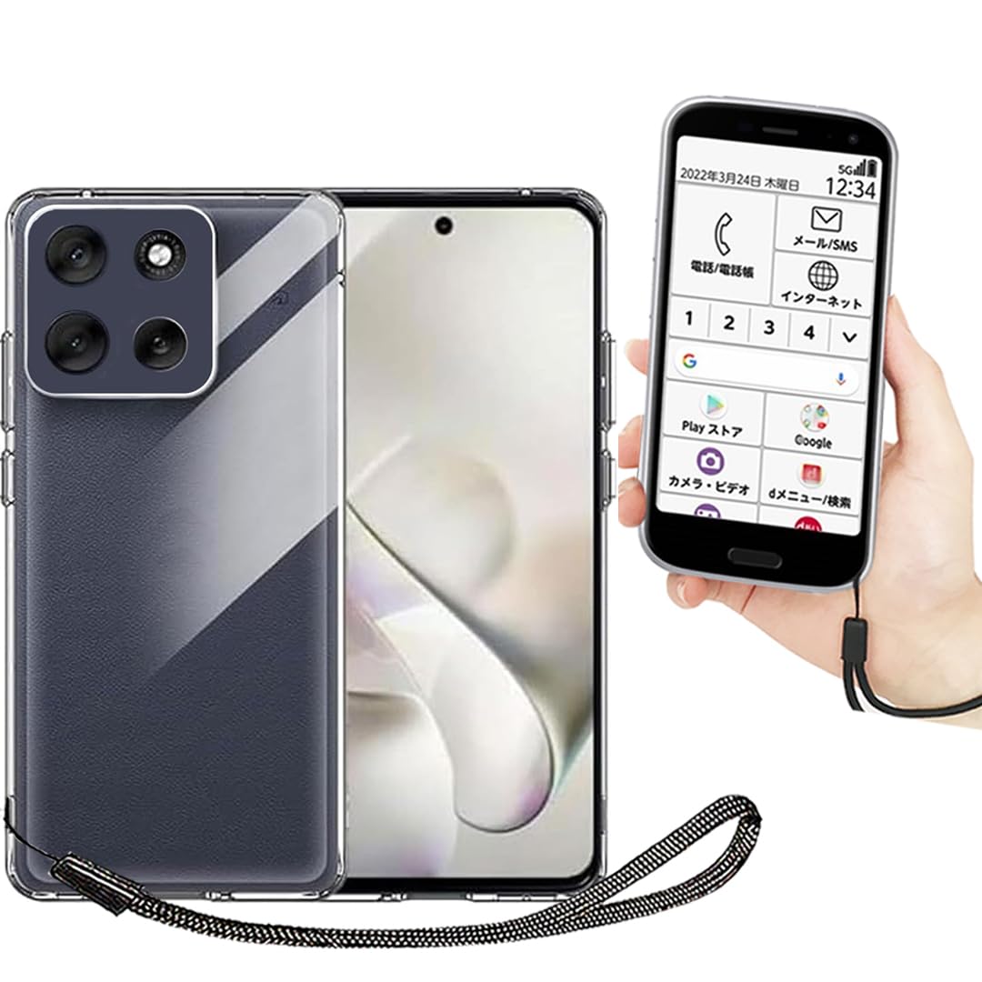 Amazon.co.jp: Moto g66j 5G / g66Y 5G ケース クリア 透明 カバー