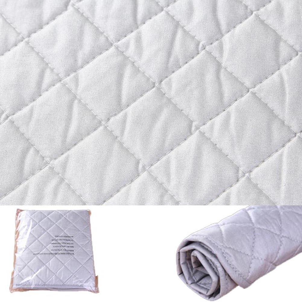 80x140cm Telo for Stirare Sul Tavolo Tappetino Da Stiro Termico E Antiscivolo Con 3 Strati Isolanti Coperta Da Stiro Portatile for Stiratura A Vapore E Uso Domestico(80x140cm)