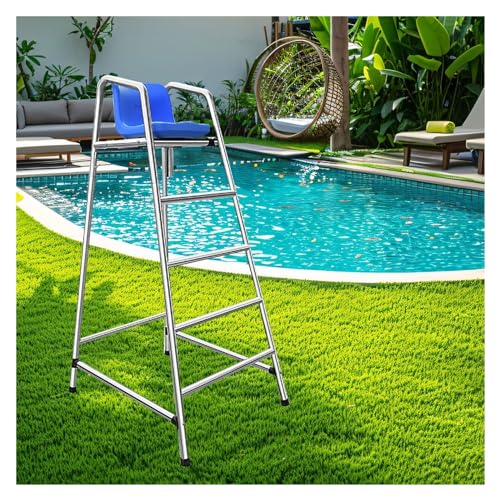 Silla Salvavidas para Piscina Escalera de Rescate Acero Inoxidable miniatura 1