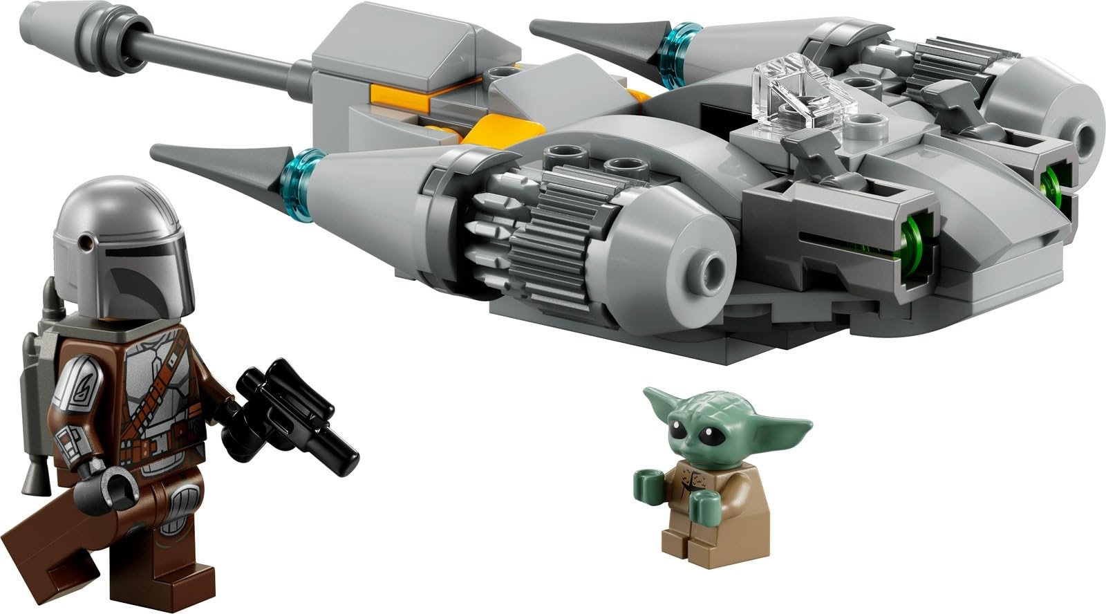 Lego Set of 3: 75363 N-1 Starfighter of the Mandalorian Microfighter, 75324 Attack of the Dark Trooper & 30654 X-Wing Starfighter - Image 3