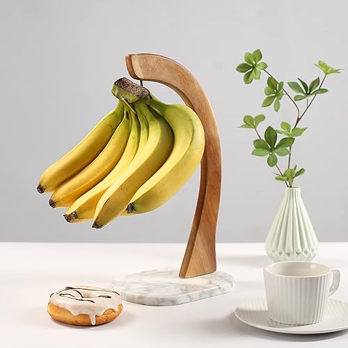 Miniatura 4 de Everous Banana Hanger - Soporte moderno para árbol con base de mármol antideslizante