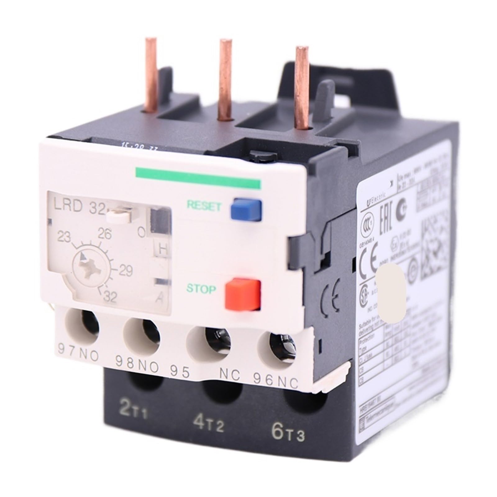 BALYDLUL LRD32 23-32A 1NO+1NC LR-D32 Screw clamp Differential Thermal overload relay