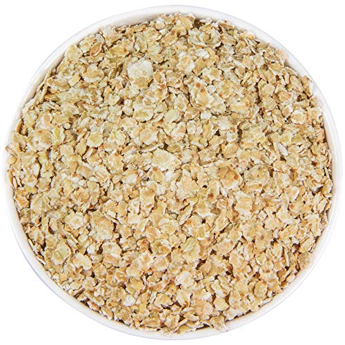 Schecker 1 kg Buchweizen Flocken - zum fettarmen Verlängern von Dosenfutter - Glutenfrei - Getreidefrei