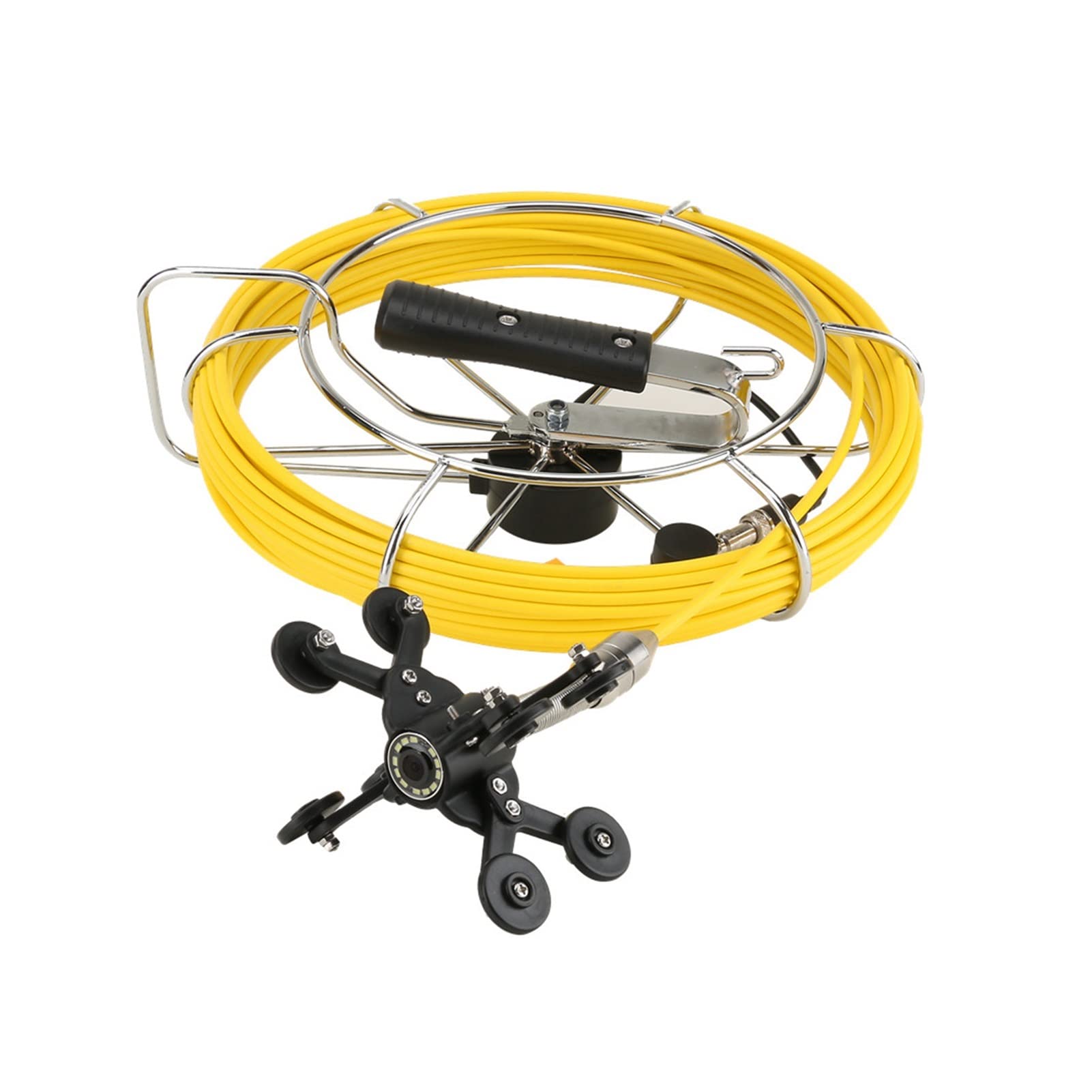 KOHARA Cámara endoscópica Cable de 30/50M con Contador de medidor Cámara de inspección de tuberías de alcantarillado Tubería de alcantarillado Endoscopio Industrial Grabación de Video DVR