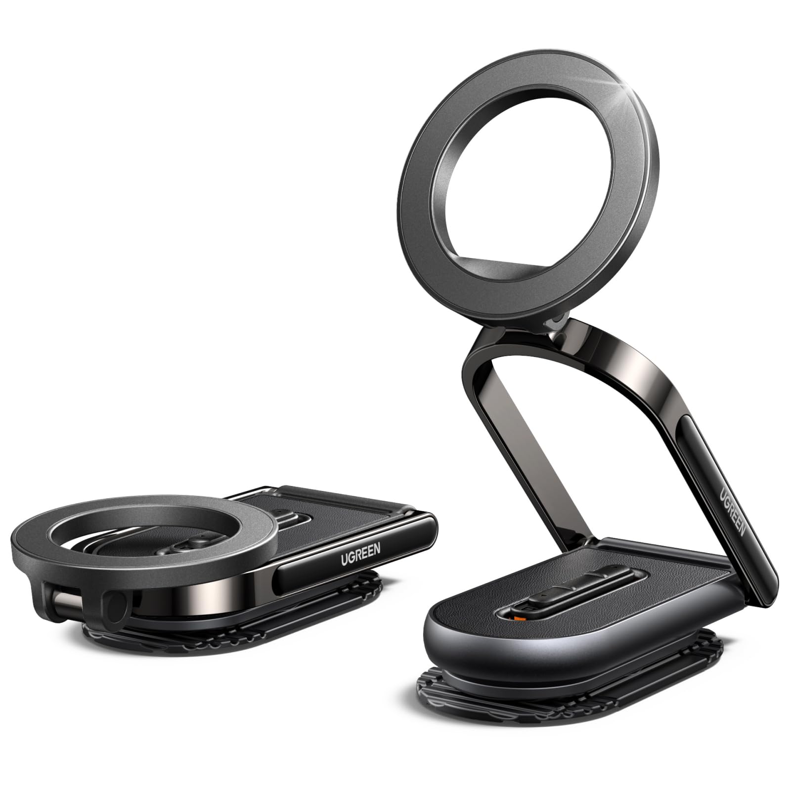 UGREEN for Magsafe Car Mount Dashboard 360 Rotation Magnetic Phone Holder Removable Design Car Cellphone Holder Compatible with