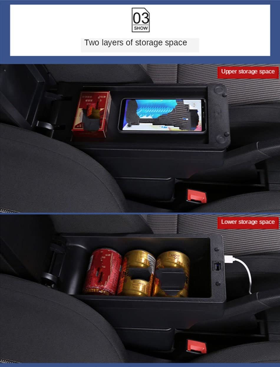 BoîTe Rangement Accoudoirs Pour Nissan Pour Terrano 3 Voiture Accoudoir Rénovation Boîte De Rangement Accessoires Détails Intérieurs