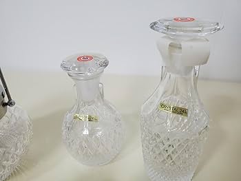 Amazon | カメイガラス クリスタル 調味料入れ 醤油差し