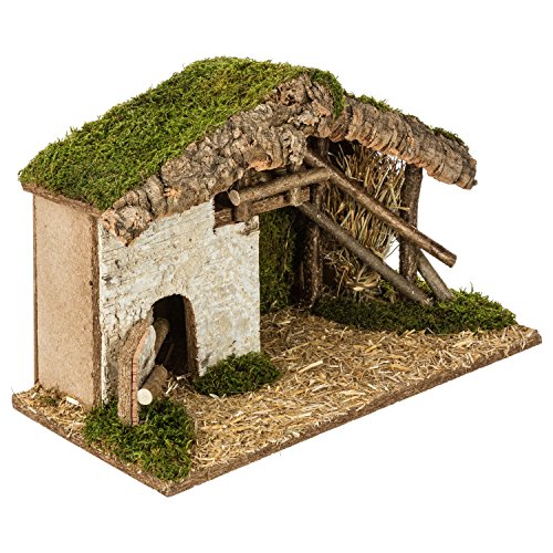 Krippe Traditionelle Weihnachten zu befüllen – Groß – 47 x 29 cm