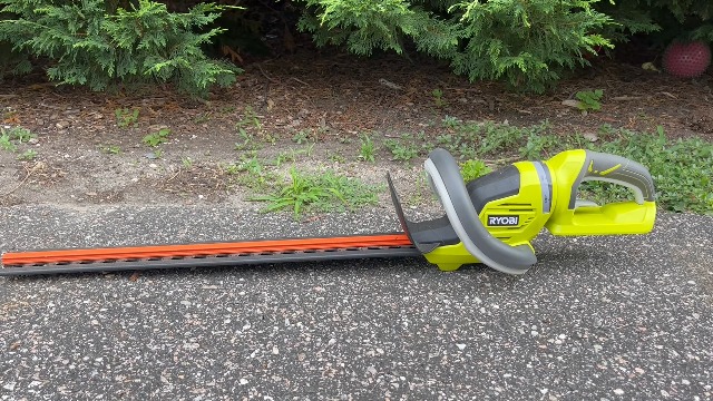 Watch Honest Review of RYOBI 40 Volt 24-inch Hedge Trimmer on Amazon Live