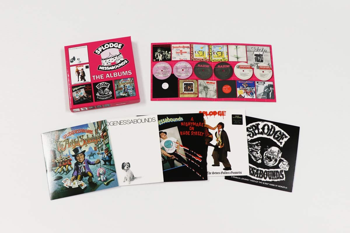 Splodgenessabounds The Albums 5-CD Box Set+Bonus Tracks NEW SEALED 2018 Punk