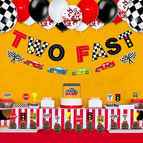 Save 50% on Bessmoso Racing Car Birthday Decorations Kit - Image 6