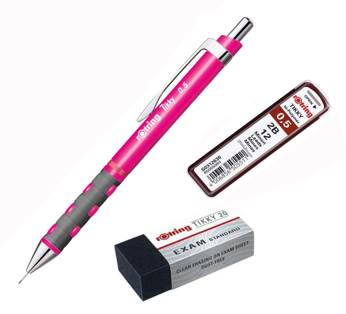 Tikky シャープペンシル 0.5 Amazon.co.jp: Rotring Tikky シャープペンシル、0.5mm、ネオンピンク