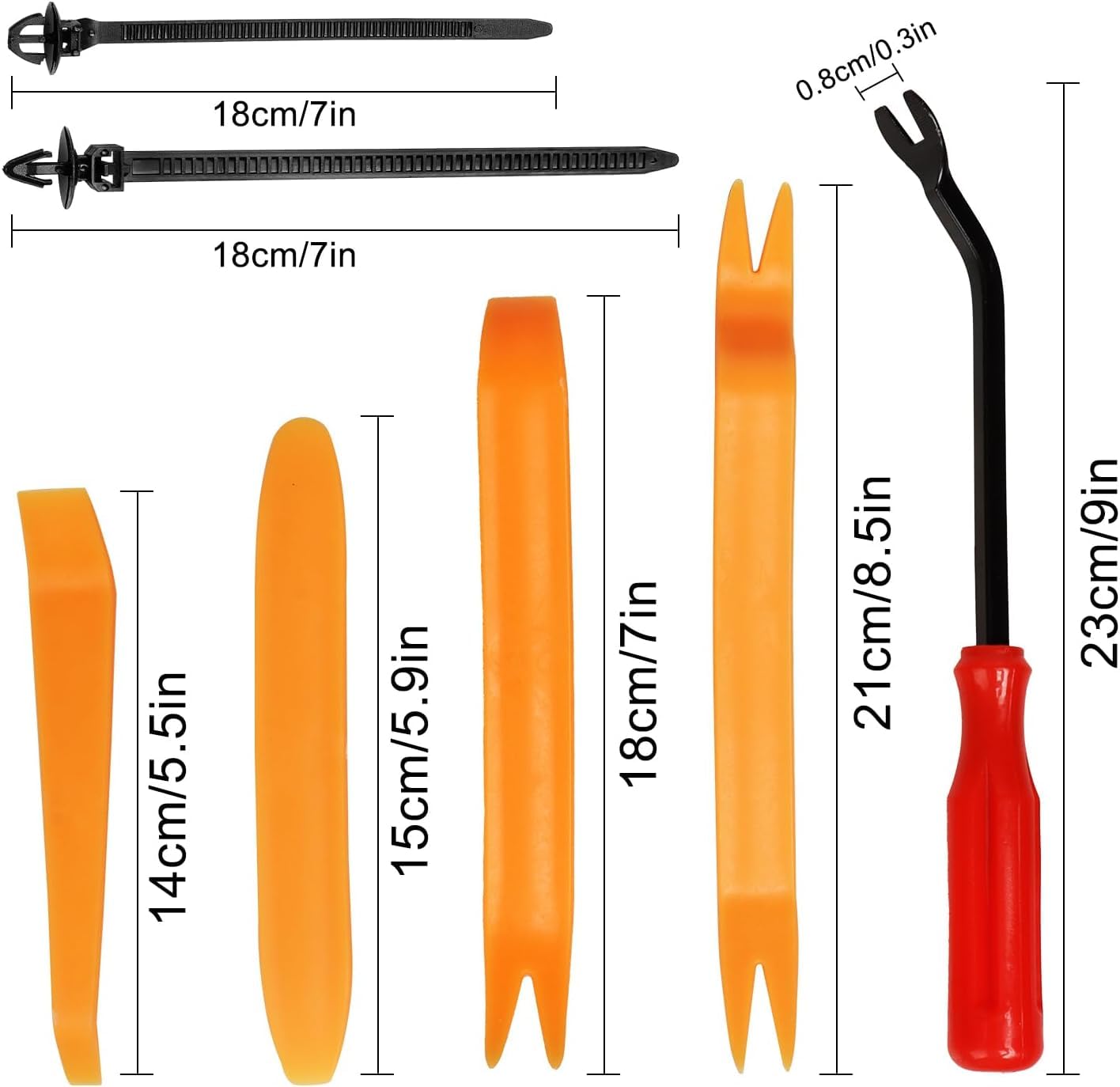 Kit 1105 Pezzi Clip E Rivetti Per Auto - Per Paraurti, Porte, Parafanghi - Foto 12