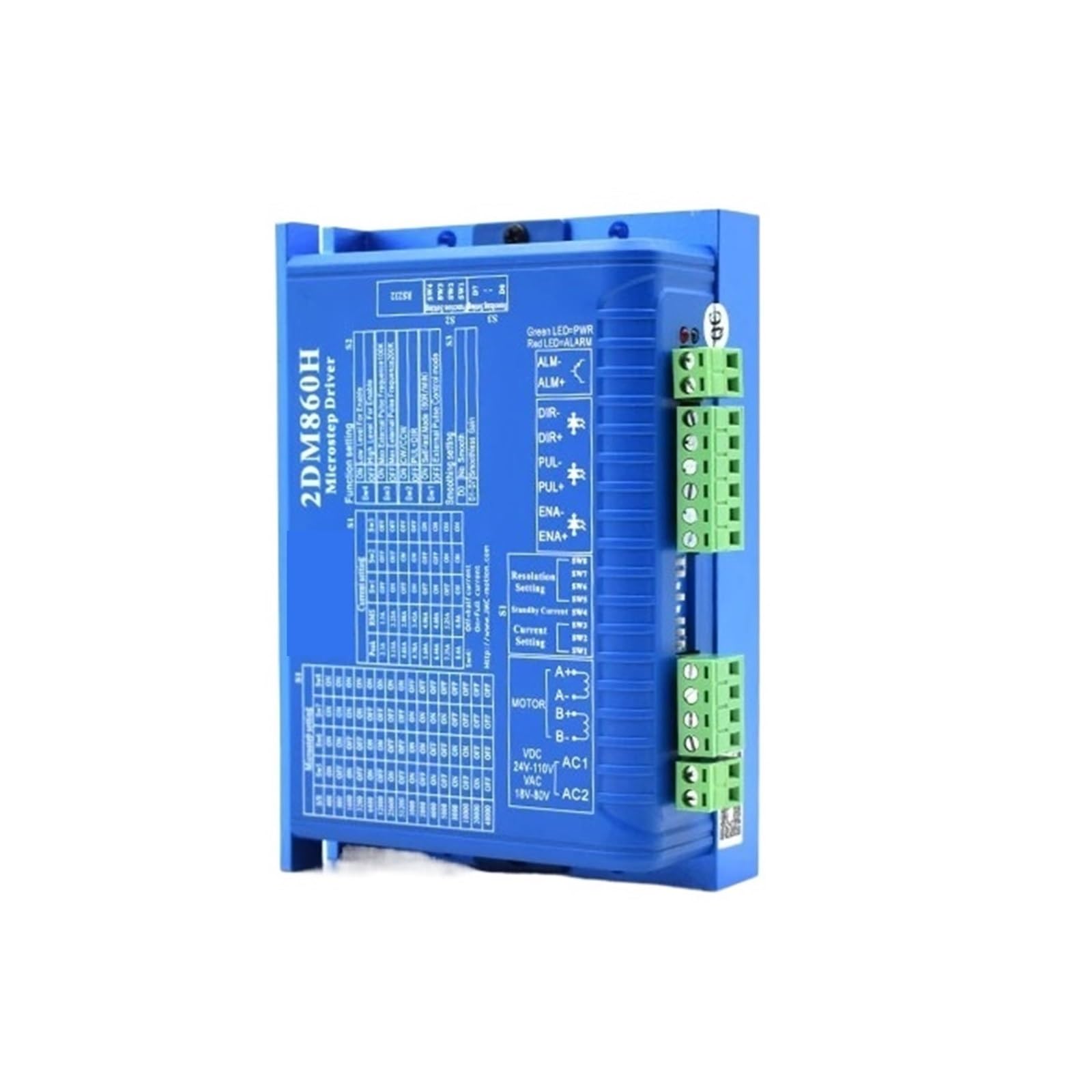 Contrôleur micropas 2DM860H haute tension pour automatisme industriel
