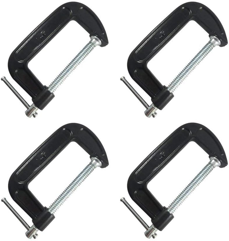 08005 5-Inch Heavy Duty C-Clamps (Pack of 4)