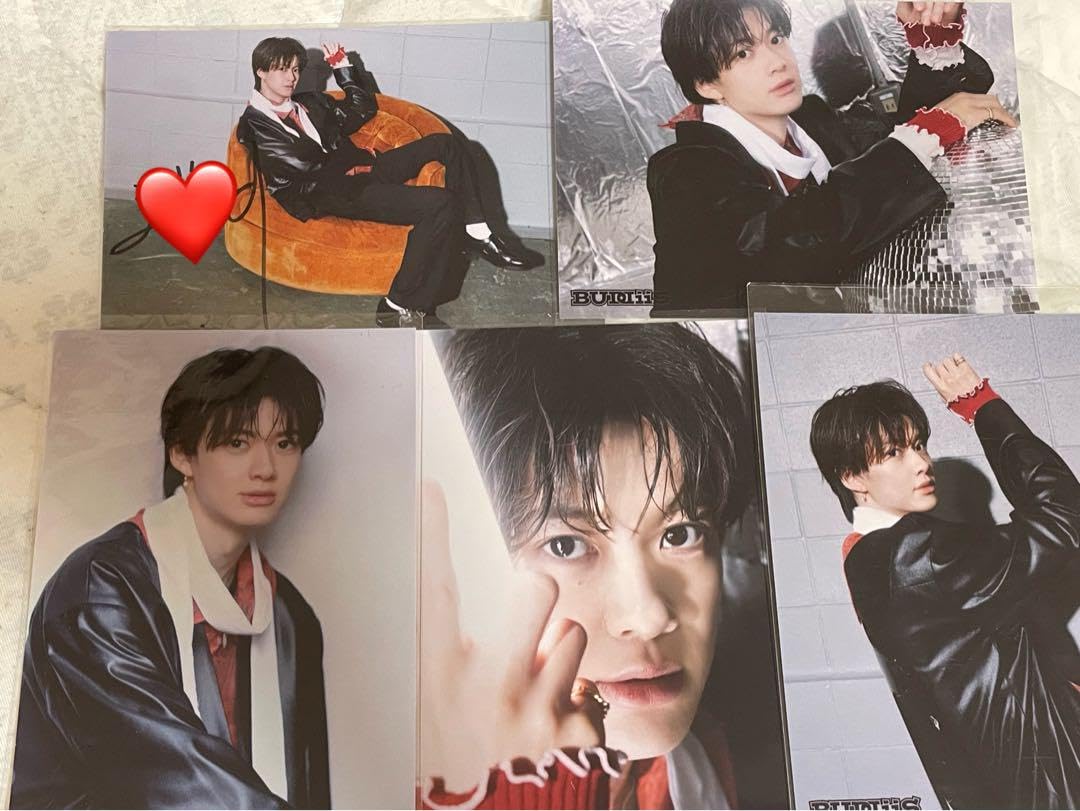 Amazon.co.jp: BUDDiiS FUMINORI 生写真 コンプ（サイン入り） : おもちゃ 