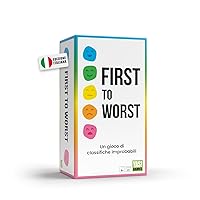 Yas Games - First To Worst - L'Unico in Italiano - Party Game per 2 o + giocatori dagli 8 anni
