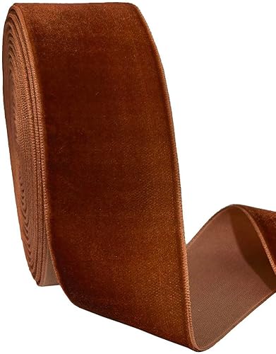 Miniatura 258 de Cinta de terciopelo para decoración, manualidades, bricolaje y caja de regalo, para bodas, Navidad y el Día de San Valentín