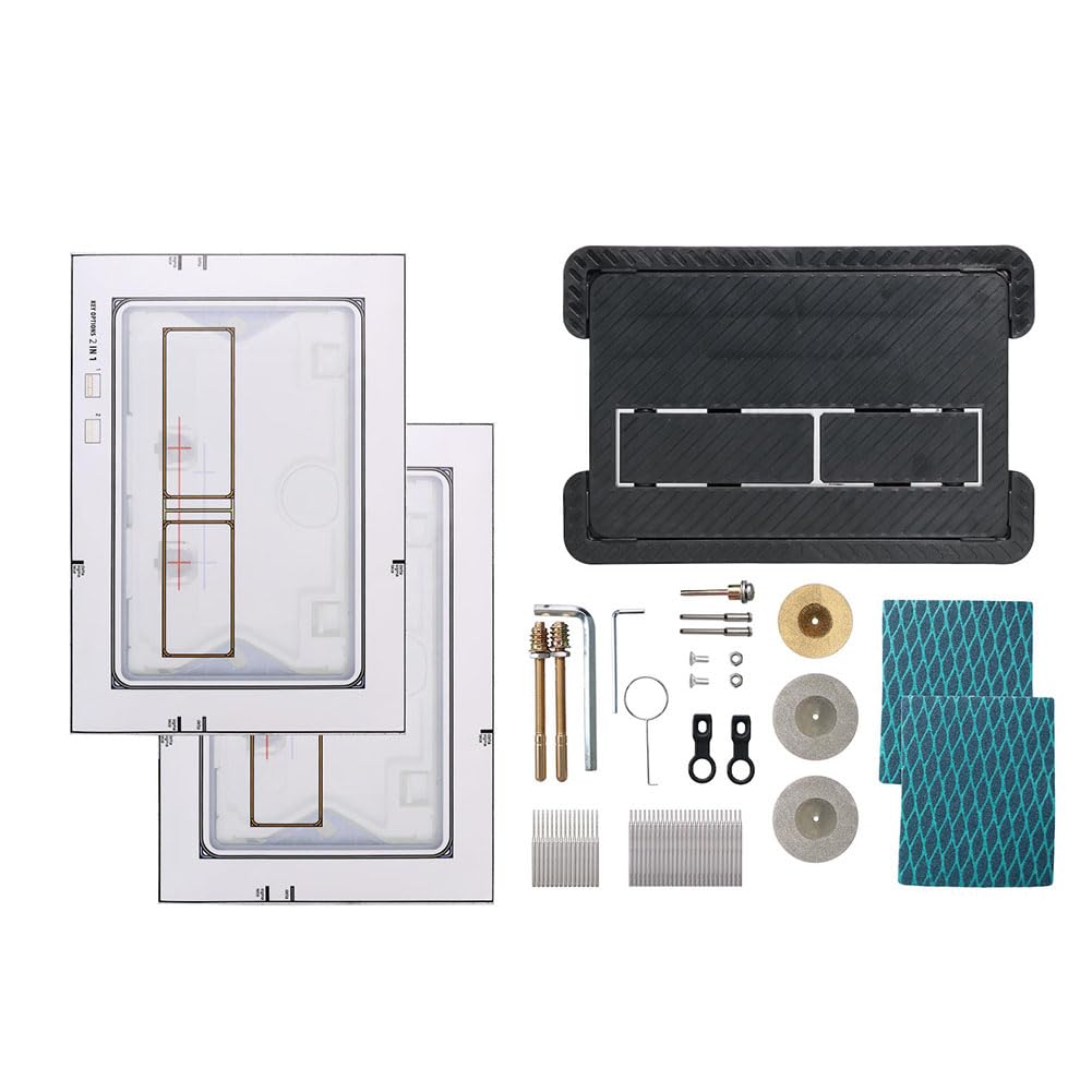 Pannello di comando per Geberit Sigma (tutti i modelli), piastra di comando con fissaggio magnetico, verticale, a filo e nascosto, set completo
