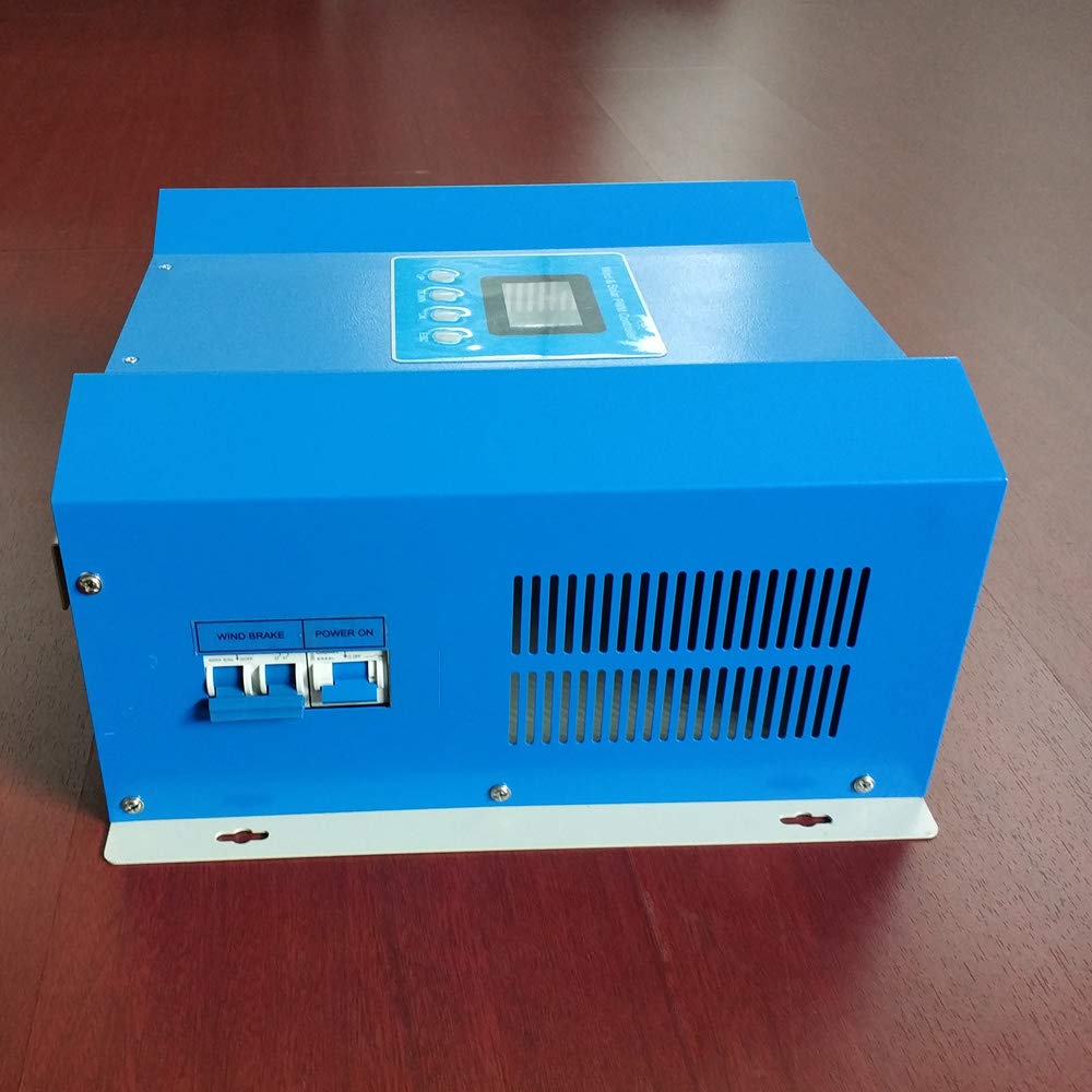 3000 W Wind + 2000 W solarny hybrydowy regulator ładowania MPPT Boost/Booster z obciążeniem zrzutowym do generatora turbiny wiatrowej 48 V i paneli słonecznych (system zarządzania energią odnawialną)