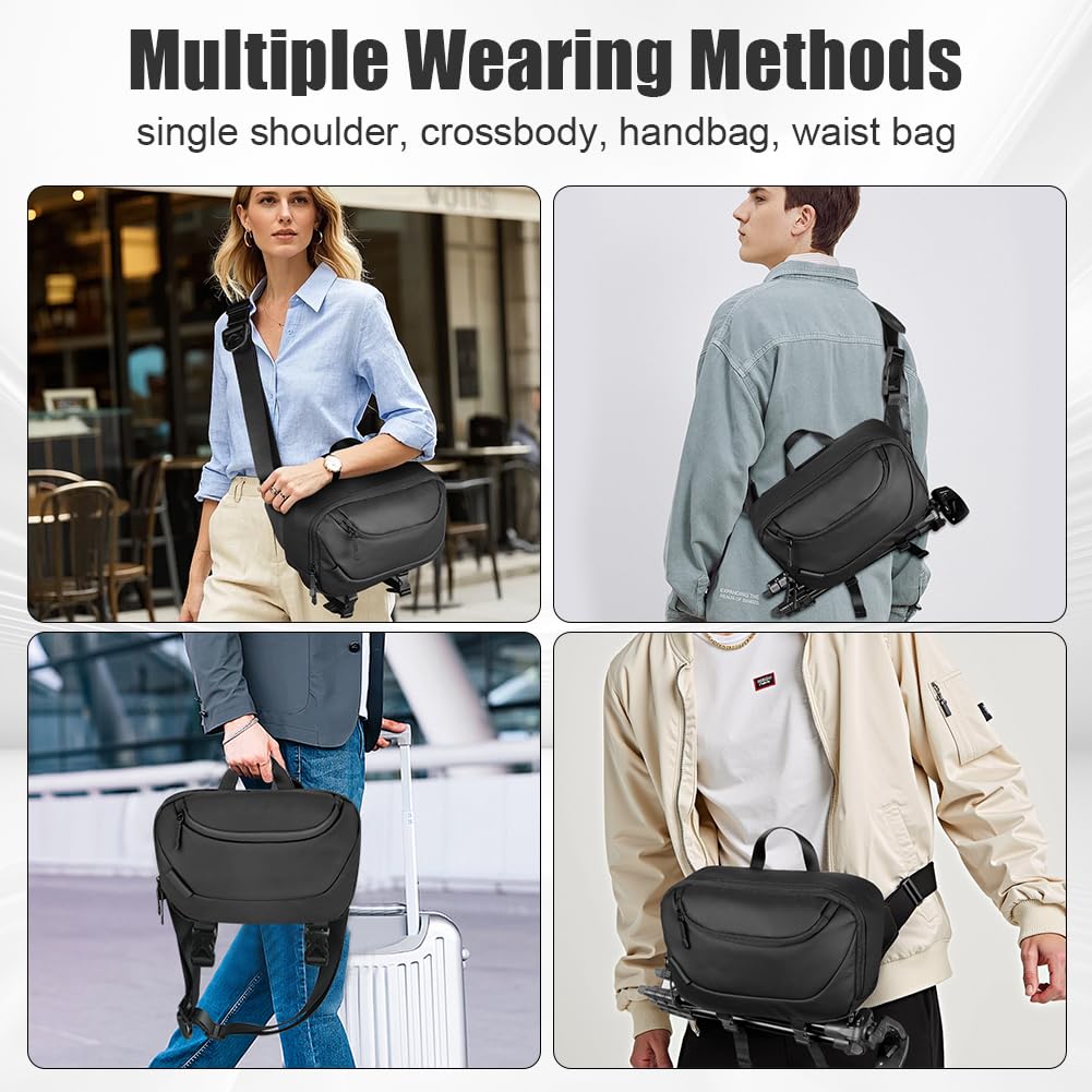 Flintronic Borsa Fotocamera, Impermeabile Antiurto Custodia per Fotocamera Obiettivo, Cinghia Regolabile, Fodera Morbida e Soffice, Leggero Borsa Fotografica, SLR DSLR Obiettivi & Accessori-32*20*13cm