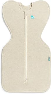 Love to Dream Swaddle UP, Sleep Sack 0-3 Months, Self-Soothing, Improves Sleep, Snug Fit Helps Calm Startle Reflex, Baby Essentials Must Haves Newborn, 1.0 TOG, 13-19 lbs, Oatmeal