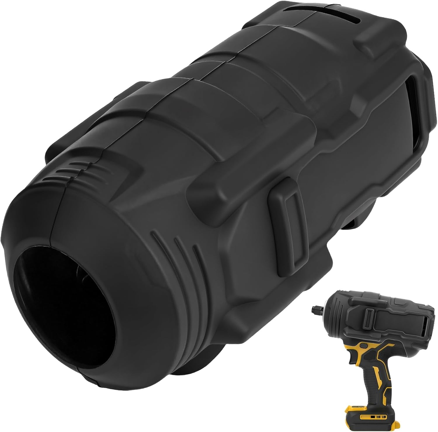 Upgraded DCF961 DCF964 Protective Rubber Boot for 20V MAX DCF961, DCF964, DCF961B, DCF964B, DCF961GP1 Compatible with Dewalt 1/2" and 3/4" Hog Ring High Torque Impact Wrench