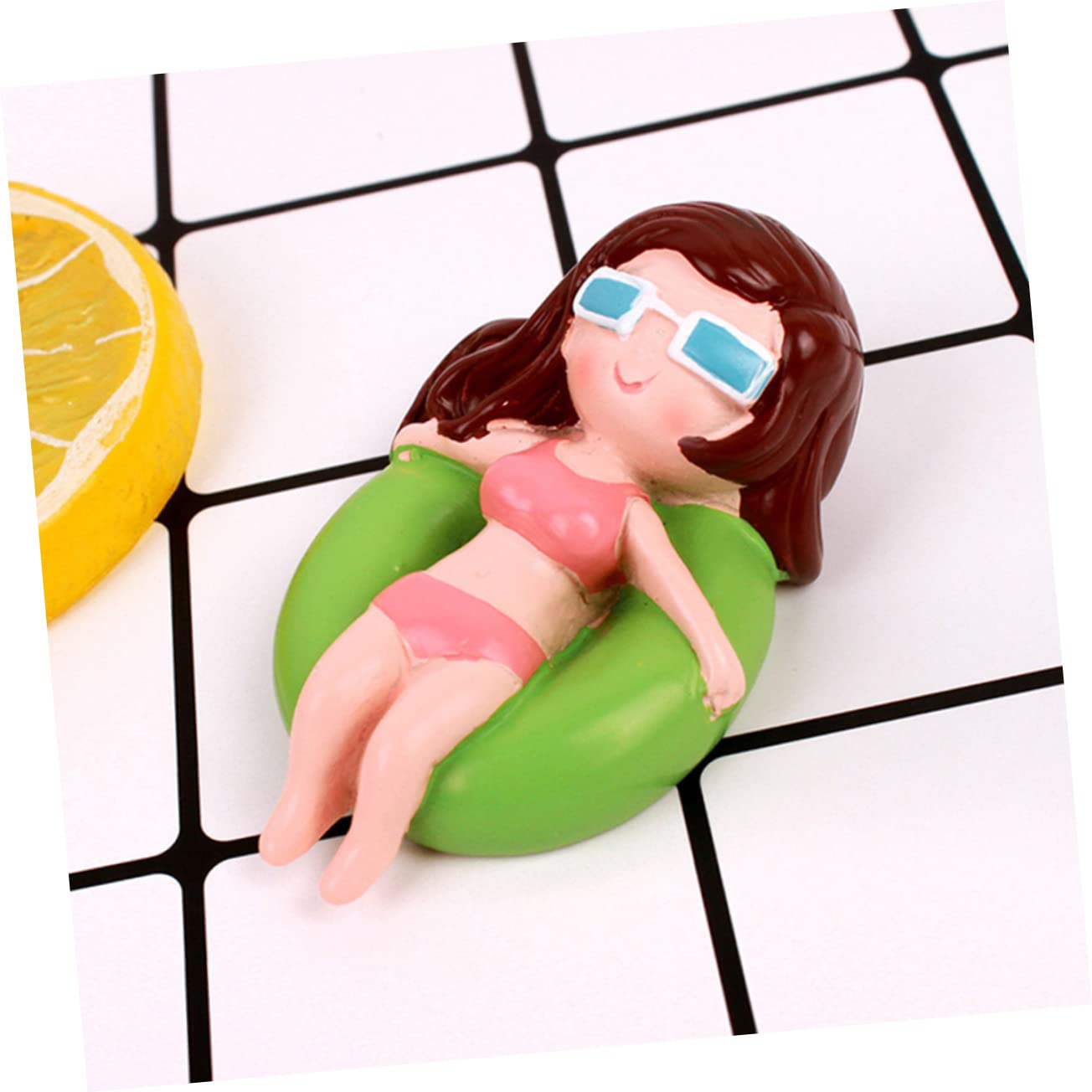 Abaodam 3sets Cake Toppers Estivi Tema Spiaggia Decorazioni Per Torte Con Motivi Estivi Adornamenti Per Feste e Compleanni Design Creativo e Perfetti Per Torte e Dessert Da Festa