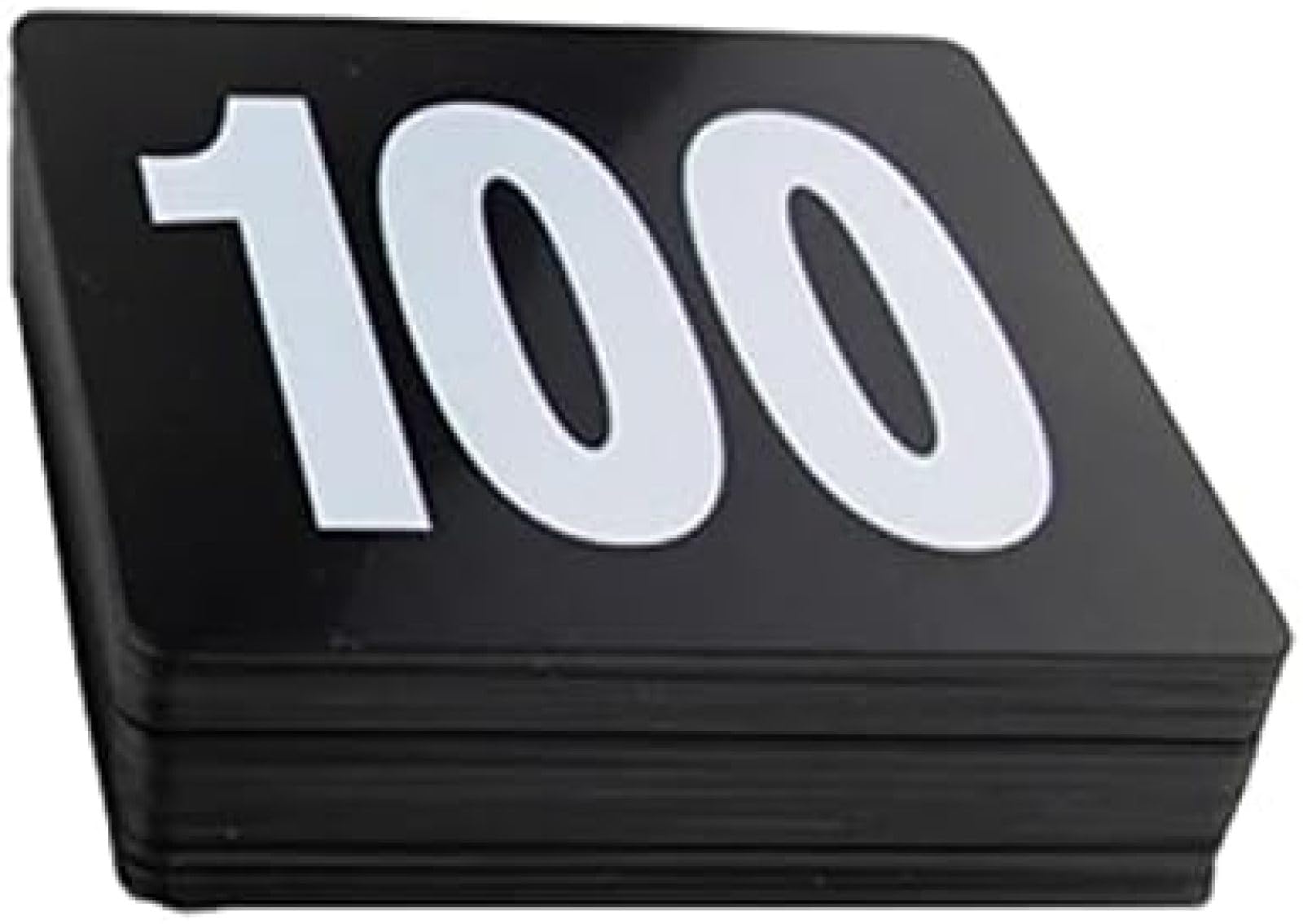 100 Pièces Cartes De Numéro De Table, 1-100 95X100Mm Carte De Siège De Numéros Noirs en Plastique Double Face, Ustensiles De Bar De Restaurants Wpubs Fourniture De Restaurant,outstanding78