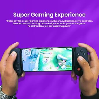 Backbone One Lightning Xbox Edition – Low-latency, Xbox-style mobile joystick for iPhone; Lightning connection, 3.5mm headphone jack and pass‑through charging