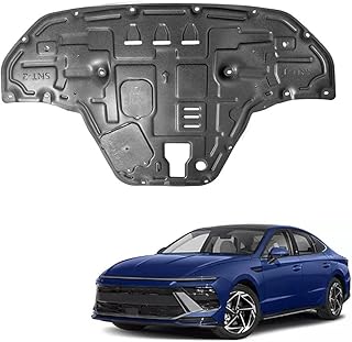 Placa protectora delantera para Hyundai Sonata 2024 2025 Protector contra salpicaduras de motor, resistente, resistente a los impactos, cubierta protectora del motor para Sonata 2024-2025 placa de