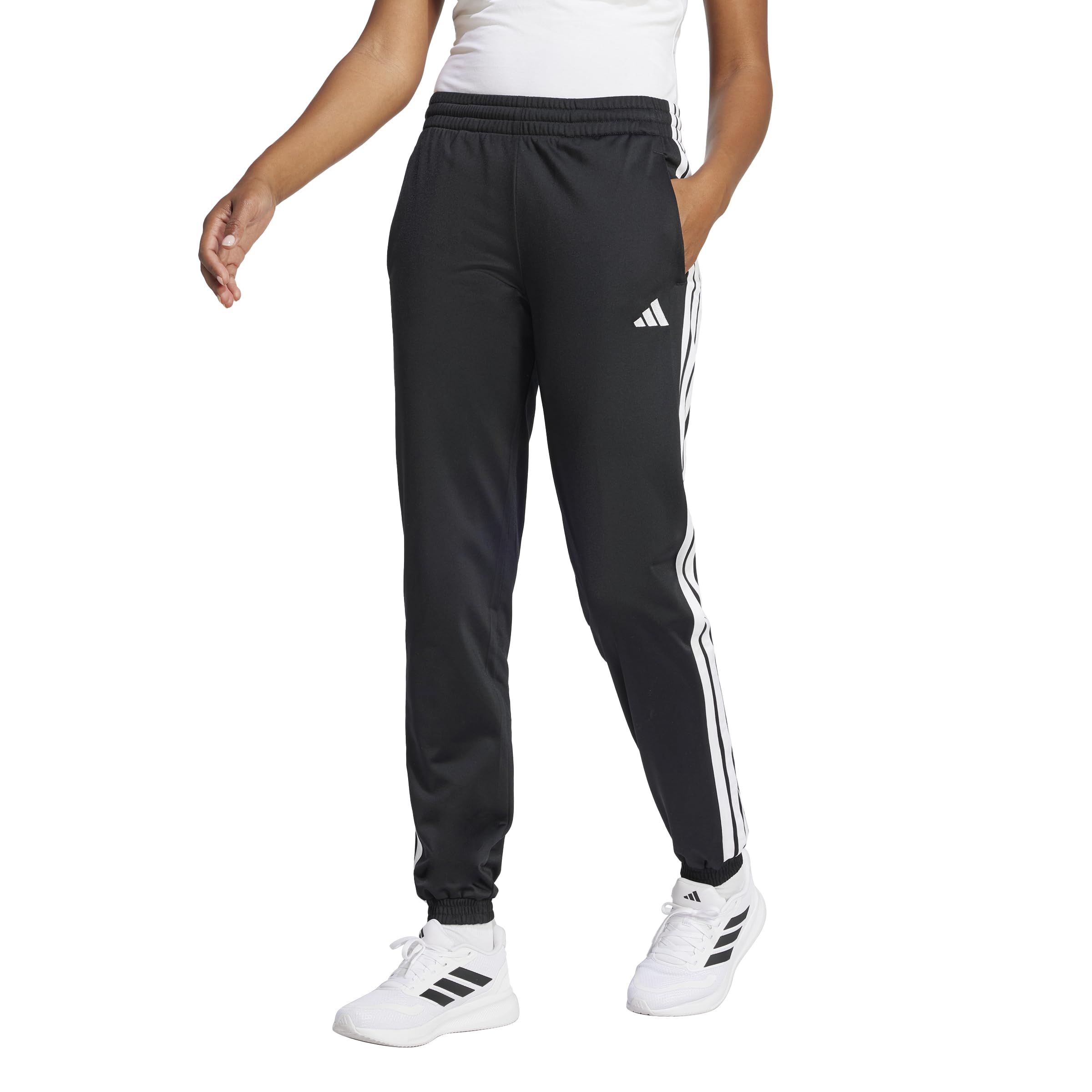 Adidas Womens Tricot 3-Stripes Track Pants