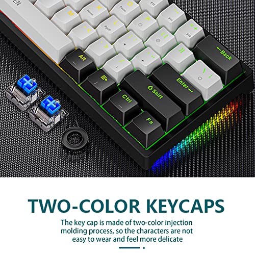 Teclado Mecánico 60% Lovskoo Conectividad USB miniatura 6