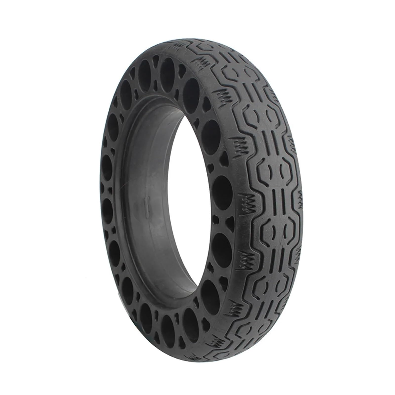 IOLKHFK 10 Inch 10x2.125 Solid Tyre Honeycomb Rubber Explosion-Proof Anti-Skid Solid Tire 1pcs, Compatible For Electric Scooter Tyre Parts