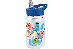 LOGOVISION Sesame Street Sippy Cup: Delightful Character Panels for Toddlers
