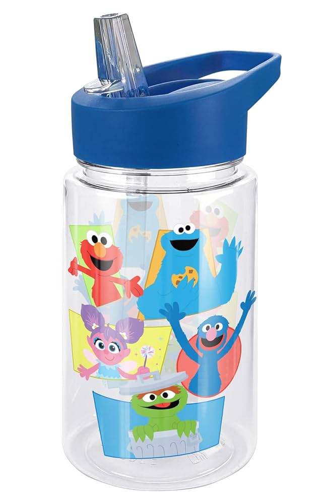 Amazon.com: LOGOVISION Sesame Street Kids Tritan Plastic
