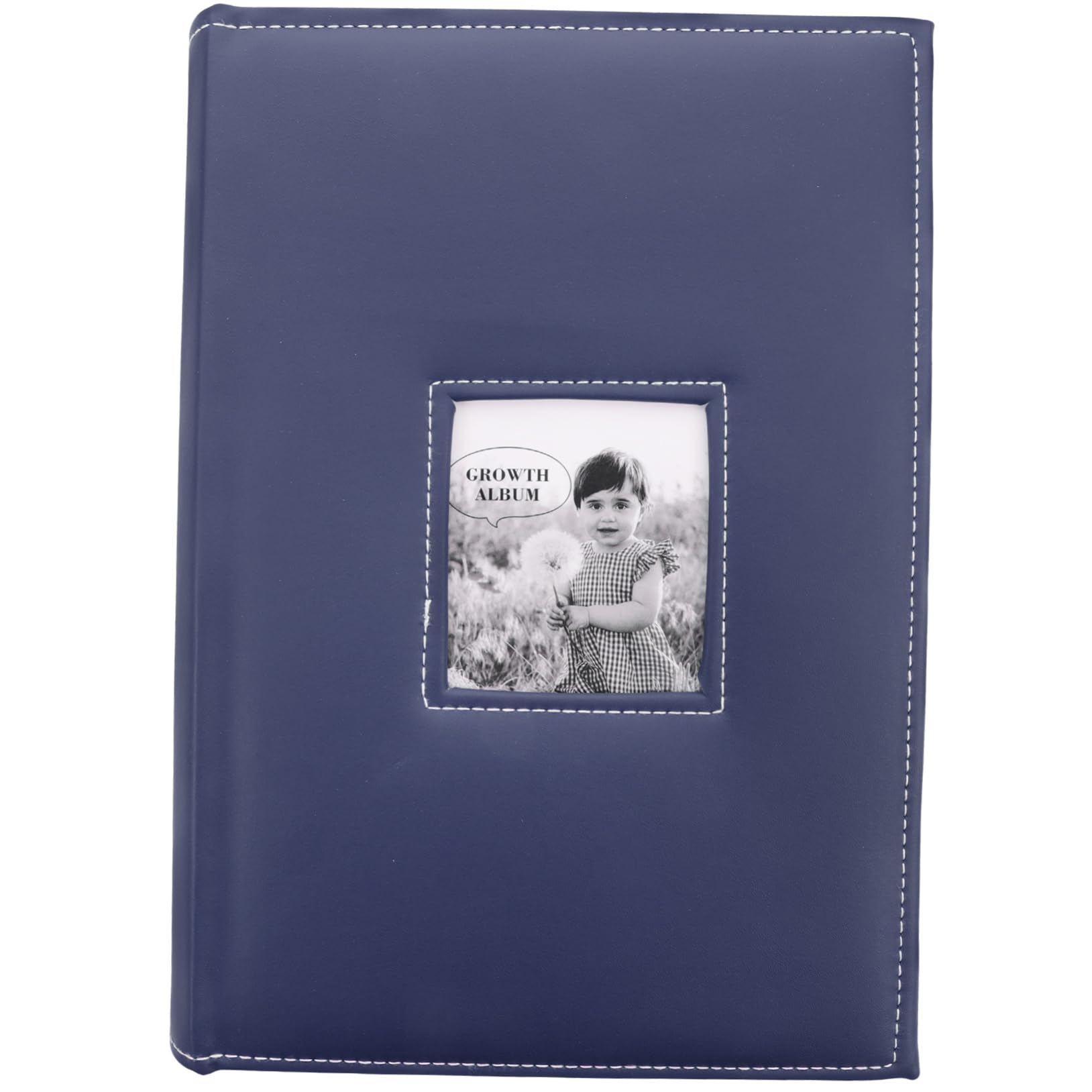 OUNONA Großes Fotoalbum zum Aufbewahren von Fotos mit 300 Taschen Pu und Papierausführung Langlebig für Hochzeit und Geburtstagsmotto