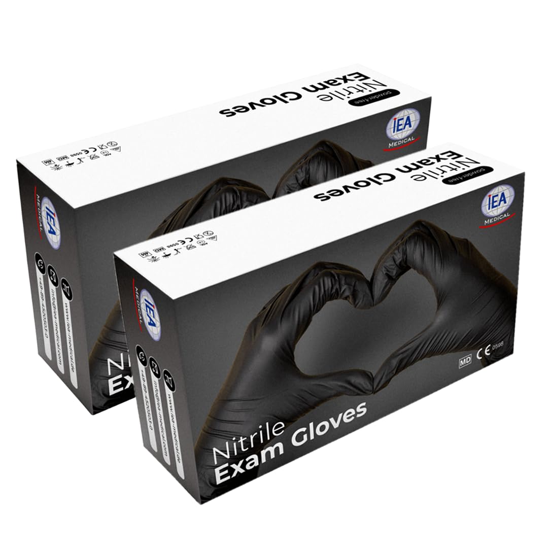 IEA Medical Nitrilhandschuhe schwarz neu
