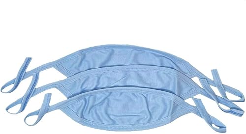 I&S Paquete de 3, 4 o 6 paquetes para bebé recién nacido, para el ombligo, banda de algodón para el cordón umbilical, para niño y niña