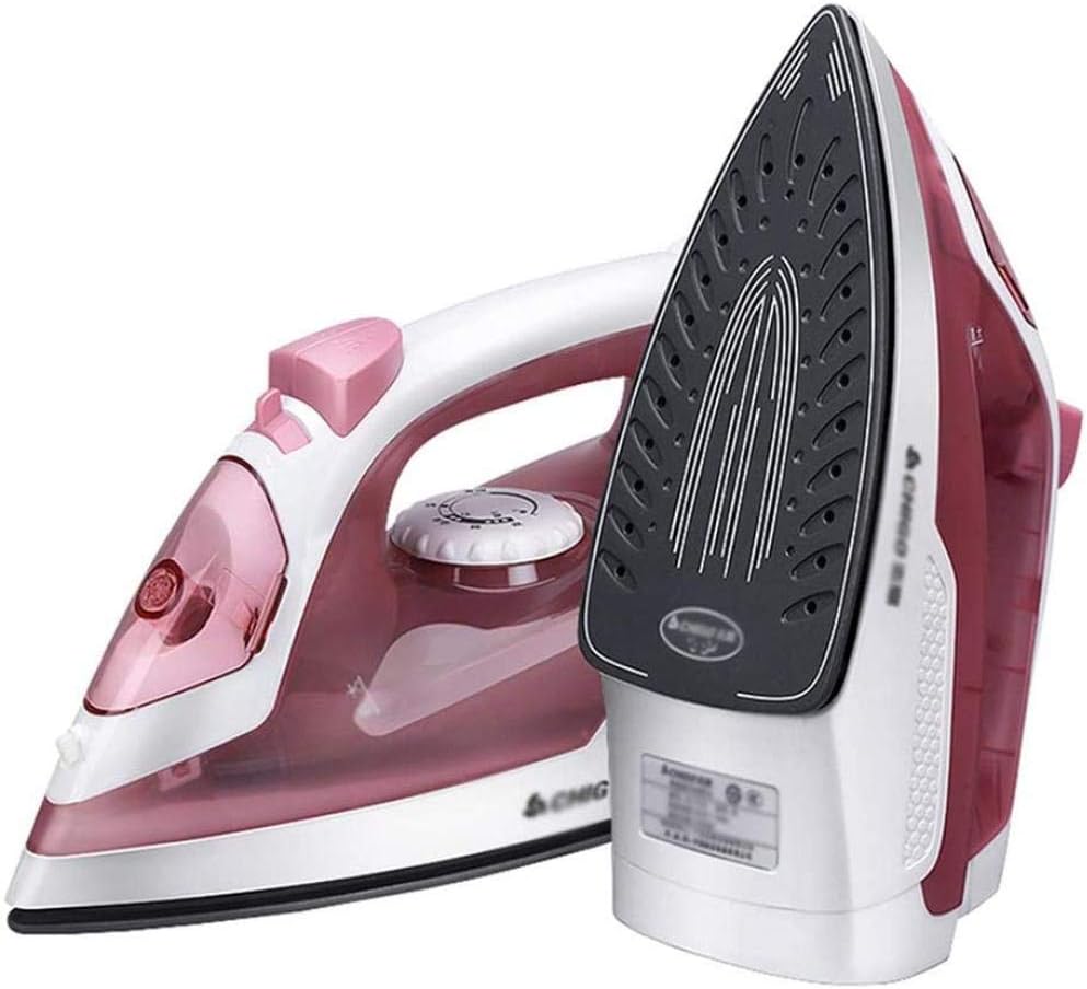 Plancha de Vapor Tanque de Agua Grande Plancha de Vapor de 1400 W para Ropa con Suela de cerámica Resistente al Calor Uniforme y rápida Función de autolimpieza Excellent